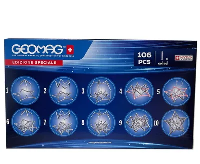 Produktbild von GEOMAG 106 Teile SILVER Special Edition 266