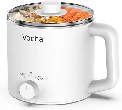 Produktbild von Kleine Elektrische Kochtopf 1,6L für Suppe und Gemüse