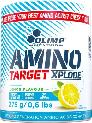 Produktbild von Olimp Amino Target Xplode - 275 g Zitrone