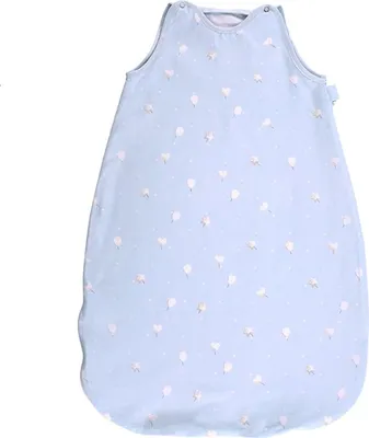 Produktbild von Lorelli Baby Winterschlafsack 85 cm 100% Baumwolle, 2,5 TOG, Mae 80 x 45 x 3 cm grau blau