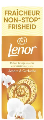 Produktbild von Lenor Geurbooster Amber & Orchidee - Geurparels 155g/12sc