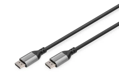 Zdjęcie produktu dla Kabel połączeniowy DIGITUS 8K 1.4 DisplayPort 2,0 m czarny