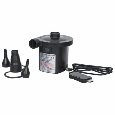 Immagine prodotto di Trespass Cyclone - Pompa ad aria ricaricabile tramite USB Nera