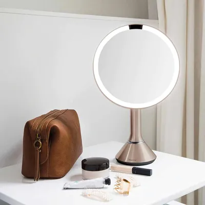 Obrázek produktu pro Simplehuman Sensor Mirror round, růžové zlato