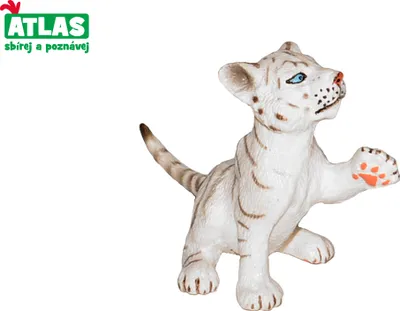 Obrázek produktu pro A - Figurka Tygr bílý mládě 6 cm
