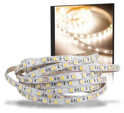 Produktbild von LED Strip 5050 Neutralweiß (4000K) 72W 500CM 24V IP20