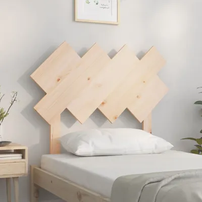 Produktbild von vidaXL Kopfteil 92x3x81 cm Massivholz Kiefer - Kopfteil - Kopfteile - Bettkopfteil - Holzkopfteil