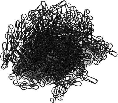Produktbild von Metallische Blattklammern 100 Stück - Dokumentorganisation - Kreatives Design - Bürobedarf - Papierklammern