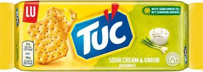 Produktbild von Tuc Sour Cream Onion Salzgebäck Sauerrahm Zwiebel Geschmack 100g