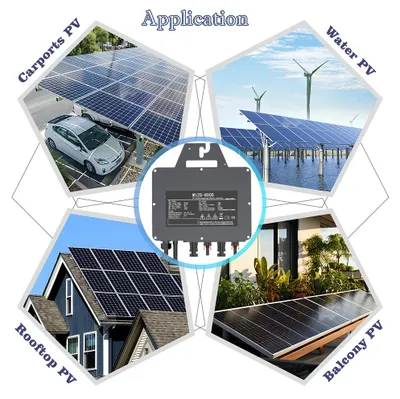 Imagen del producto de Microinversor de 400W - Entrada de corriente continua (DC) de 26-60 V