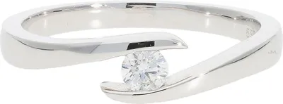 Produktbild von JuwelmaLux Ring 585 Weißgold mit Brillant JL10-07-1861 58