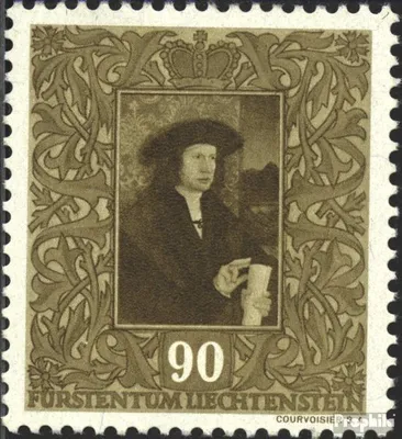 Produktbild von Briefmarken Liechtenstein 1949 Mi 275 gestempelt Gemälde