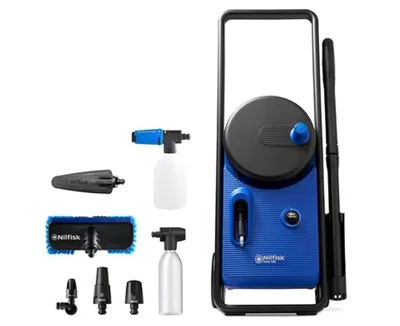 Produktbild von Nilfisk Core 140-6 PowerControl – Autowasch-Hochdruckreiniger EU, elektrisch, stehend, 474 l/h, 1800 W, blau