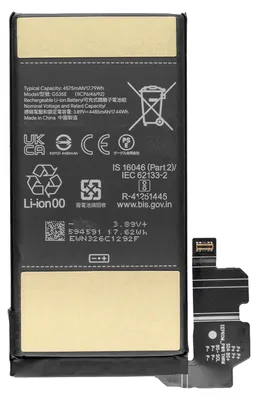 Produktbild von Google Ersatzakku GS35E für Google Pixel 8 Smartphone mit 4485 mAh