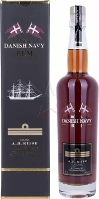 Produktbild von A.H. Riise Royal Danish Navy Rum 40 % 0,70 lt.
