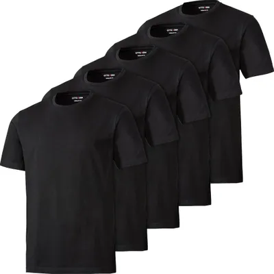 Produktbild von Otto Kern 5er Pack T-Shirts Rundhals aus reiner Baumwolle