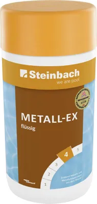 Produktbild von Steinbach Poolpflege Metall-Ex flüssig 1 L, Beckenreiniger