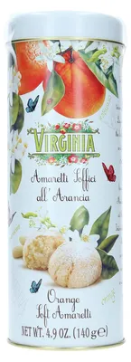 Produktbild von Amaretti Virginia Soft Amaretti Orange Metalldose