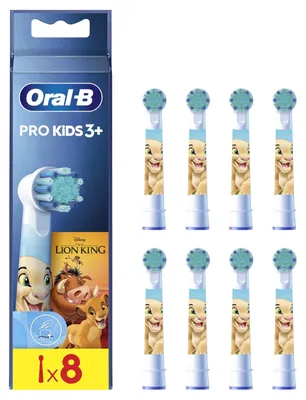 Obrázek produktu pro ORAL-B Kids Lion King hlavice na zubní kartáček (8 ks) vícebarevné