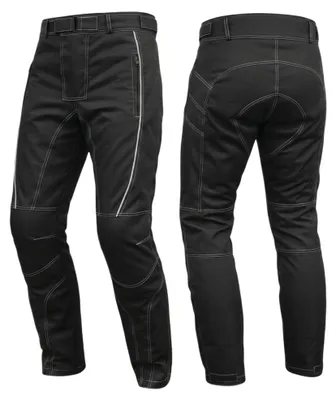 Produktbild von Herren Motorradhose Textilien Motorrad Hose Kombihose Schwarz, Größe:60/4XL