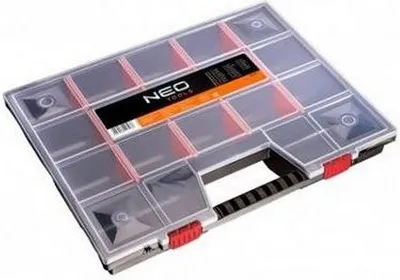 Zdjęcie produktu dla NEO TOOLS Organizer z regulowanymi przegrodami