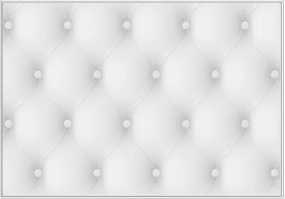 Produktbild von Wallario Wandbild Weiße Ledertür, Größe: 70,30 x 100,30 cm, Poster mit weißem Kunststoffrahmen