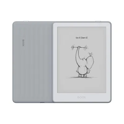Produktbild von Onyx BOOX Go 6 (Gen II), 15,2 cm (6"), E Paper, 1448 x 1072 Pixel, PDF, DjVu, CBR, CBZ, EPUB, EPUB3, AZW3, MOBI, TXT, DOC, DOCX, FB2, CHM, RTF, HTML, PRC, PPT, PPTX, MP3, WAV, BMP, JPG, PNG, TIFF