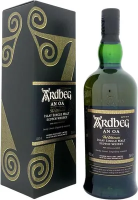 Immagine prodotto di Ardbeg AN OA Islay Single Malt 46,6% Vol. 0,7l in confezione regalo