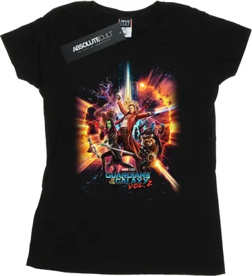Produktbild von Marvel - "Guardians Of The Galaxy Vol. 2" T-Shirt für Damen BI22651 (S) (Schwarz)