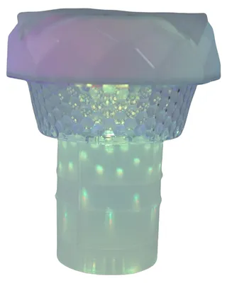Obrázek produktu pro Solární plovoucí světlo do bazénu s dálkovým ovládáním, plovoucí bazénové světlo, dynamické režimy RGB, časovač, krytí IP68 – vhodné pro zapuštěné bazény, večírky u bazénu i vířivky