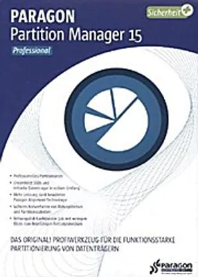 Produktbild von Paragon Partition Manager 15 Professional