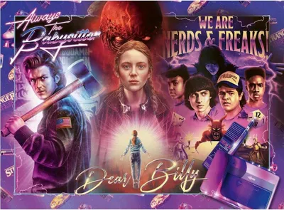 Produktbild von Stranger Things 300-teiliges Puzzle für Fans und Sammler