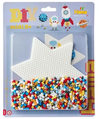 Produktbild von Hama Beads 4219, Bastelset für Kinder, 5 Jahr(e), Mehrfarbig, 1101 Stück(e)