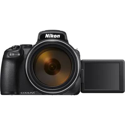 Produktbild von Nikon COOLPIX P1000, 16 MP, 4608 x 3456 Pixel, CMOS, 125x, 4K Ultra HD, Schwarz
