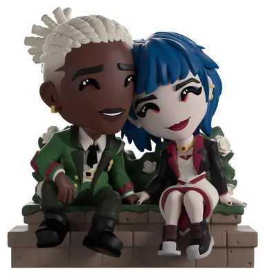 Immagine prodotto di Set da 2 figurine Arcane Vinyl: Ekko e Powder, 11 cm