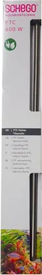 Produktbild von SCHEGO PTC-Heizer Titanrohr - energieeffizienter Aquarium Heizstab - 600W