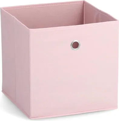 Image de zeller box VIVIAN rose WHT 28x28x28 cm rose