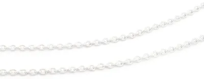 Produktbild von Vintageparts Ankerkette 925 Sterling Silber 1,7mm Gliederkette Meterware 1m