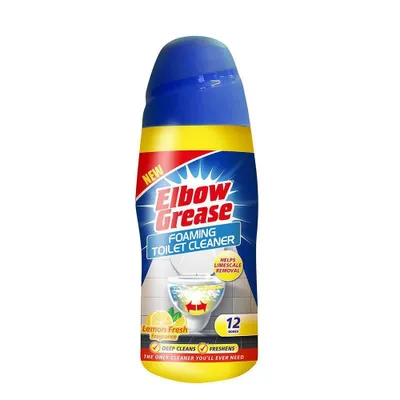 Obrázek produktu pro Elbow Grease | Čistič toalet - citronová vůně - 500 ml - pěnový čistič - čistič koupelen
