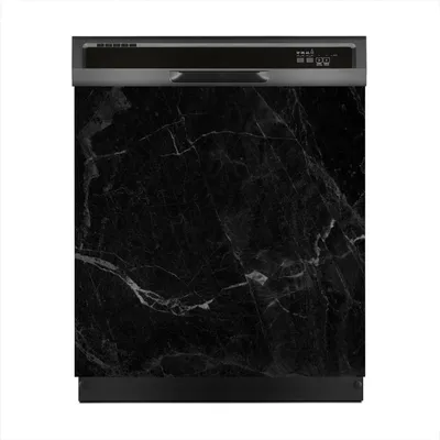 Produktbild von Magnete Dekorative 60x60 cm Küche Magnetmatte Spülmaschine - schwarz Marmor
