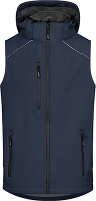 Produktbild von Promodoro 7840 | Herren Softshell Vest wasserdichte Reißverschlüsse - Farbe: Navy - Größe: L