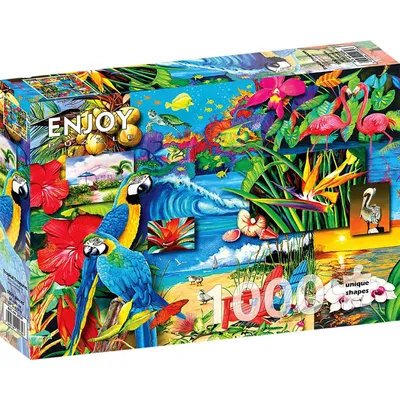 Obrázek produktu pro Puzzle 1000 dílků Enjoy – Tropické poklady