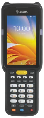 Zdjęcie produktu dla Zebra MC3300x, 10,2 cm (4"), 800 x 480 px, LED, 4 GB, 32 GB, MicroSD (TransFlash)