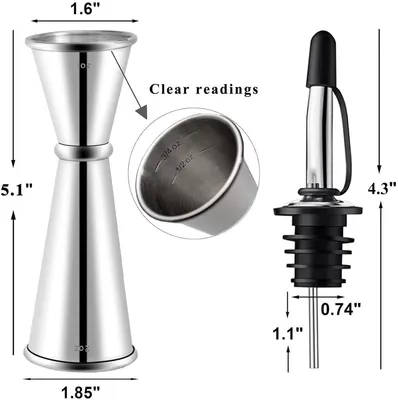 Professioneller Cocktail-Jigger, Ansicht 6 von 8