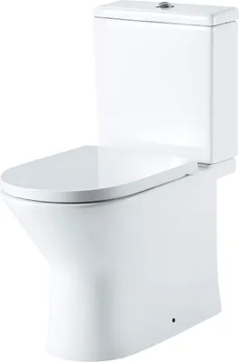 Produktbild von Primaster Stand WC spülrandlos Mara Tiefspüler weiß inkl. WC Sitz und Spülkasten