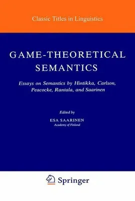 Immagine prodotto di Game-Theoretical Semantics