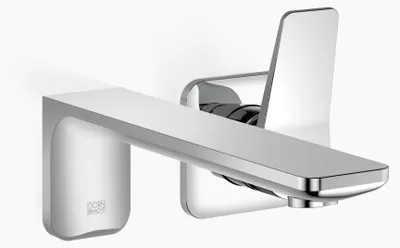 Produktbild von Dornbracht LISSÉ Waschtisch-Wand-Einhandbatterie ohne Ablaufgarnitur, Ausladung 210mm, 36861845-00