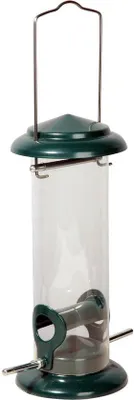 Produktbild von Famanu Vogelstation mit Anflughilfen - Grün, 9,5 x 23 cm