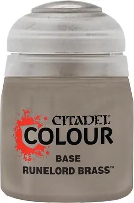 Obrázok produktu pre Citadel Base Paint (Runelord Brass) - základná farba