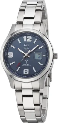 A close-up studio shot of a women's wristwatch.